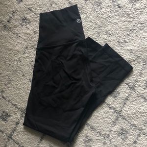 Lululemon wunder under crop pant